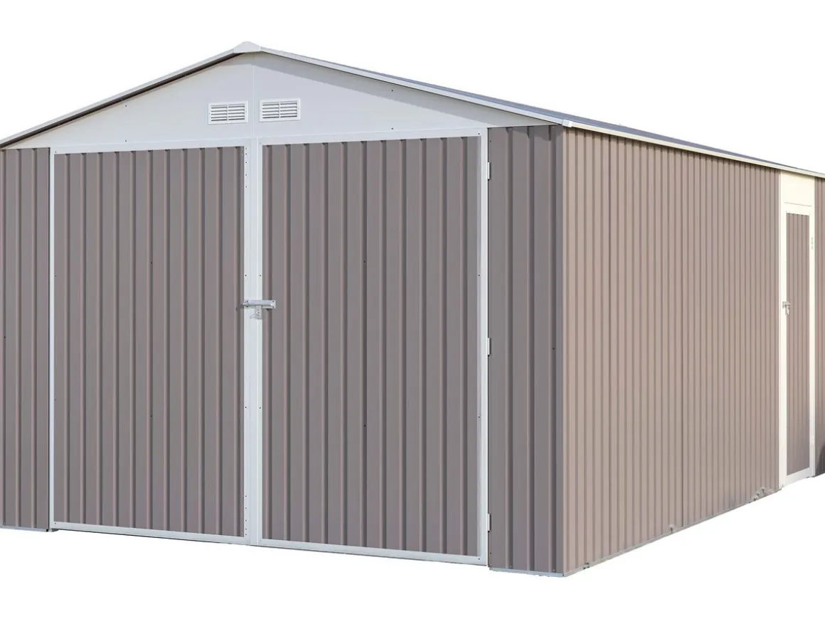 Garage métal "Nevada" - 18,56m² avec panneaux solaires