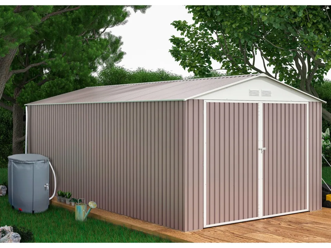 Garage métal "Nevada" - 18,56m² avec panneaux solaires