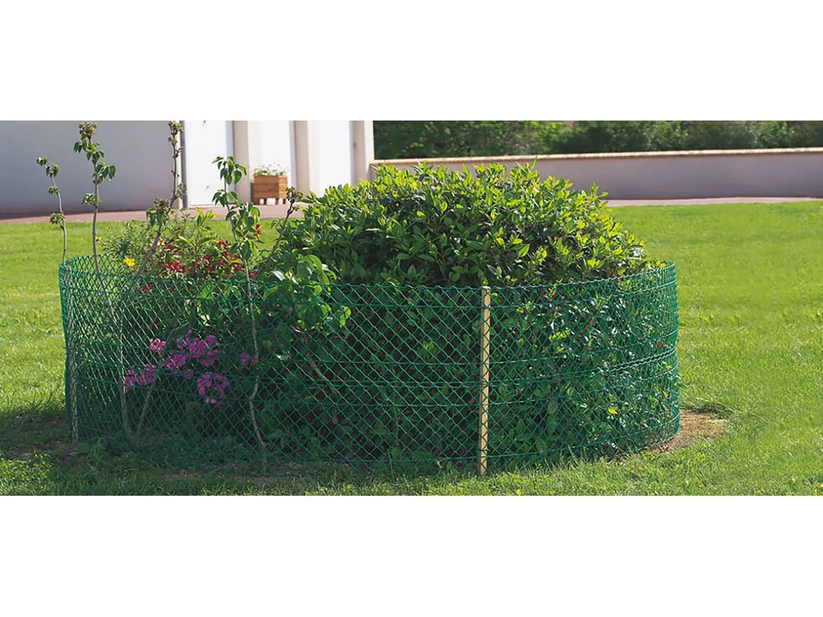 Grillage plastique - " Floranet " - 0.40 x 25 m - Vert