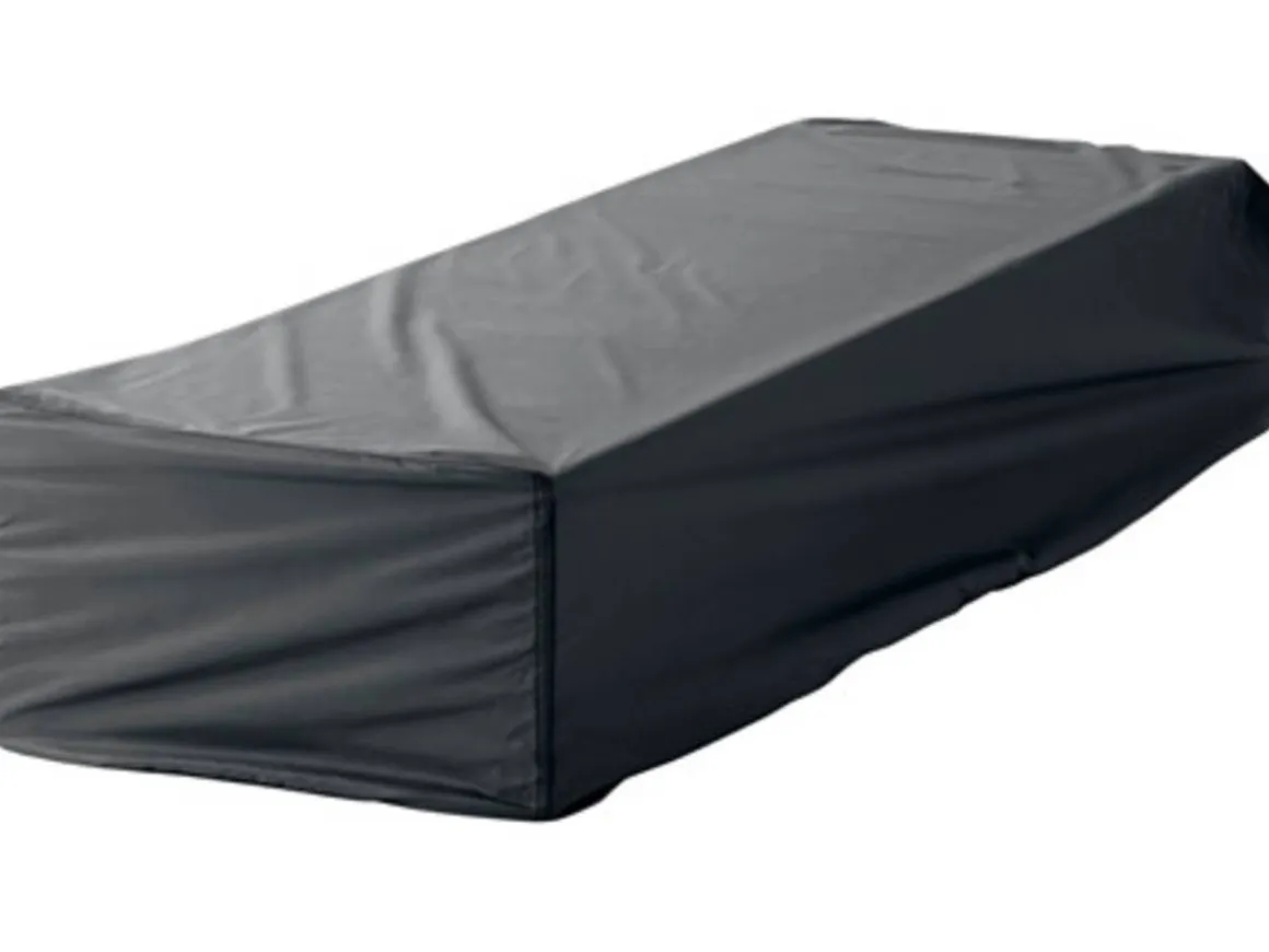 Housse de protection pour bain de soleil - 194 x 71 x 35 cm - Noir