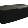 Housse de protection pour salon de jardin repas - 300 x 212 x 101 cm - Noir