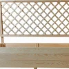 Jardinière en bois "Orpin" avec treillis - 98 x 34 x 104 cm