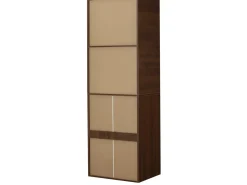 Kit dressing modulable avec penderie, 4 tiroirs et 5 étagères  