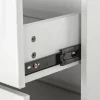 Kit dressing modulable avec penderie, 4 tiroirs et 5 étagères "Opéra" - 2 éléments - Blanc