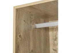 Kit dressing modulable avec penderie, porte-pantalons, 5 tiroirs et 2 étagères "Opéra" - 2 éléments - Beige