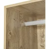Kit dressing modulable avec penderie, tiroirs et rangements "Opéra" - 2 éléments - Beige