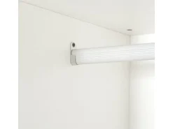 Kit dressing modulable avec penderie, porte-pantalons et 5 étagères