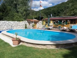 Kit piscine enterrée ovale - 7.00 x 3.50 x 1.20 m