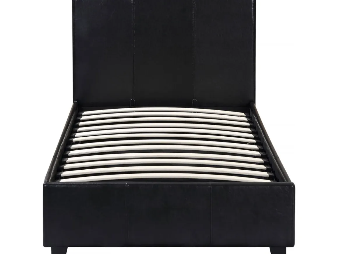 Lit avec coffre "Carla" - 90 x 190 cm - Noir