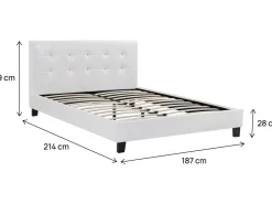 Lit double en pvc