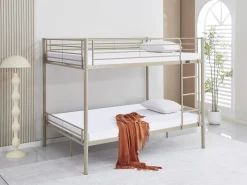 Lit double superposé avec sommier inclus 