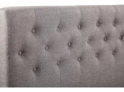 Lit "Emmy" - 160 x 200 cm - Taupe