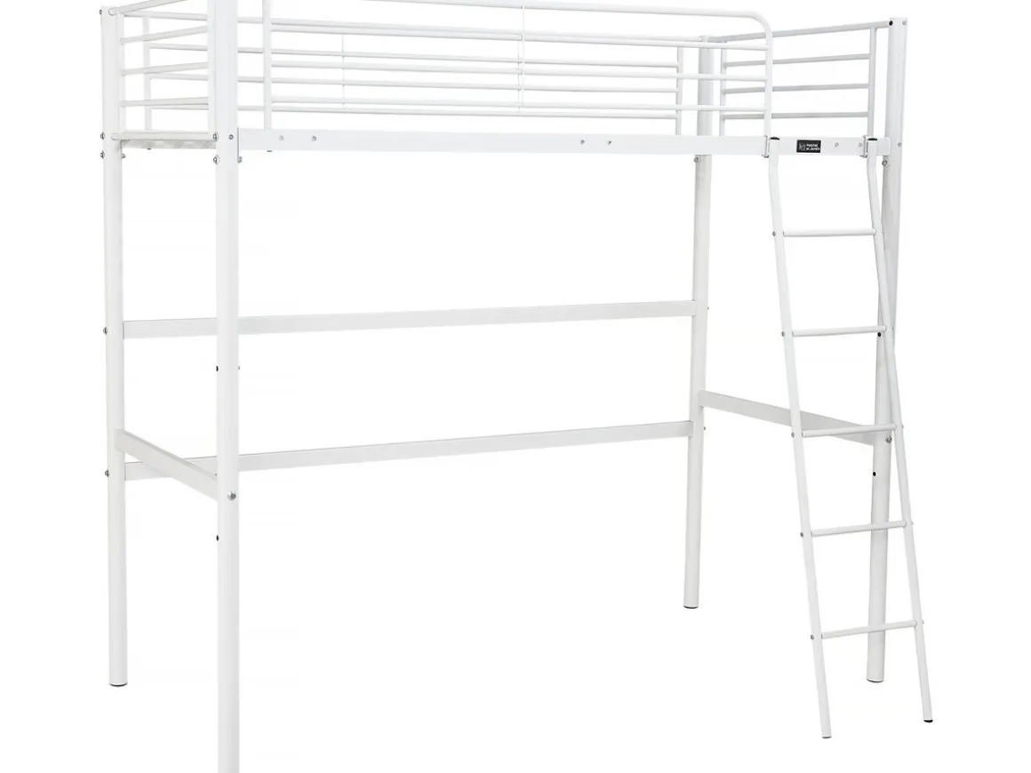 Lit mezzanine "Alora" - 90 x 190 cm - Blanc