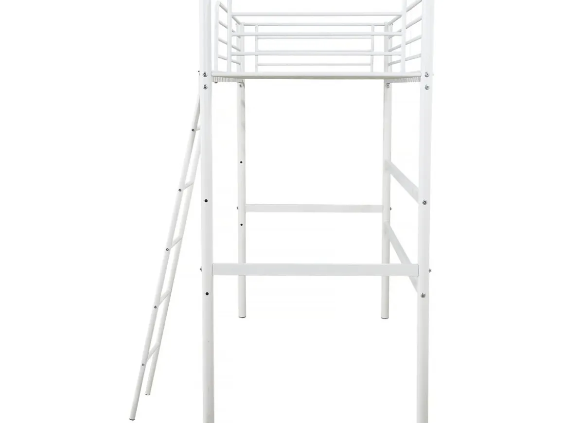 Lit mezzanine "Alora" - 90 x 190 cm - Blanc