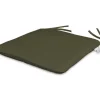 Lot de 2 assises 35 x 35 cm coloris Vert
