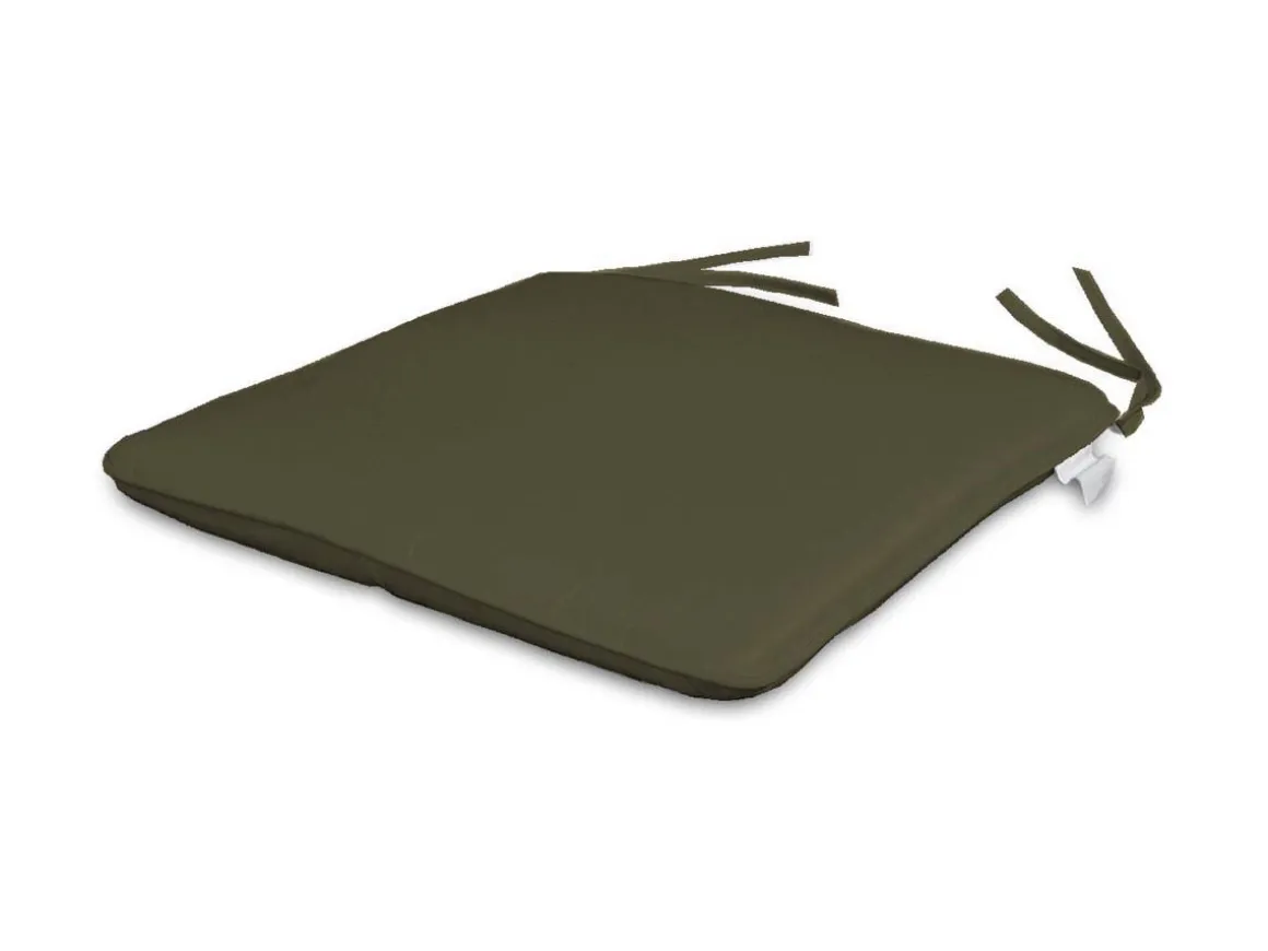 Lot de 2 assises 35 x 35 cm coloris Vert