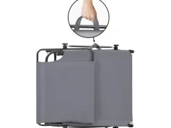 Lot de 2 bains de soleil pliable 