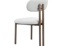 Lot de 2 chaises de salle à manger imitation bois "Veralia" - Gris clair