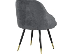 Lot de 2 chaises en tissu 