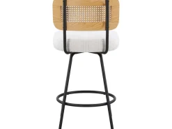 Lot de 2 chaises hautes en tissu
