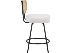 Lot de 2 chaises hautes en tissu