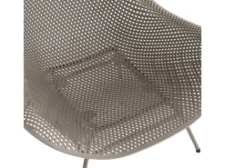 Lot de 2 fauteuils de jardin avec table basse