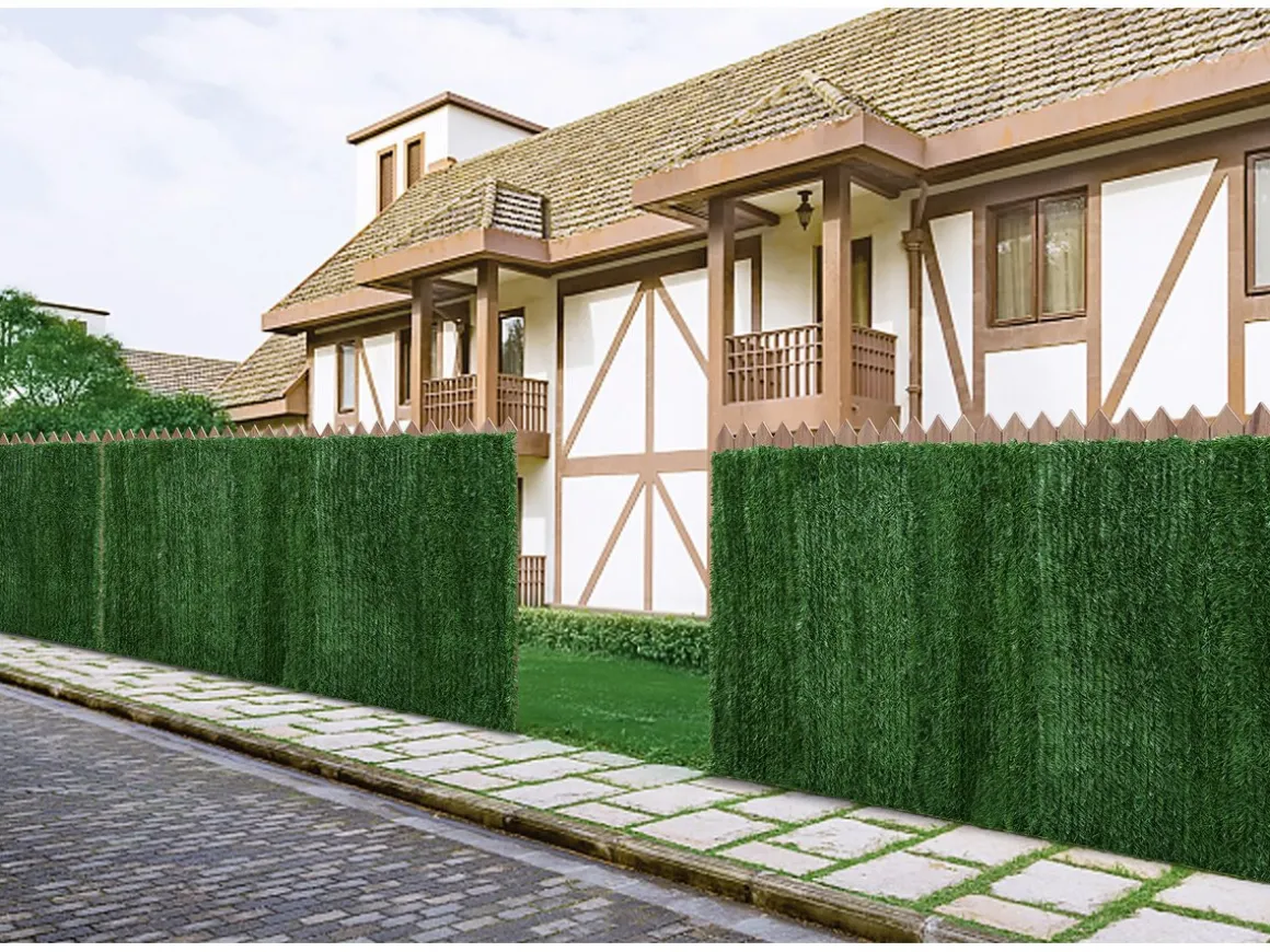 Lot de 4 Haies artificielles - 150 x 300 cm