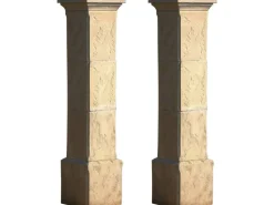 Lot de 2 piliers de portail "Tradition" - 41 x 41 x 200 cm