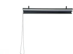 Lot de 2 stores rétractables pergola - 124 x 225 cm - Gris anthracite