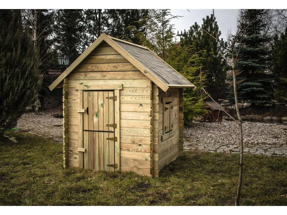 Maisonnette en bois "Sophie" - 120 x 120 x 159 cm