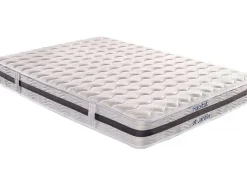 Matelas ressorts et mémoire de forme "Viva First" - 140 x 190 x 26 cm
