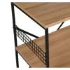 Meuble multi-usages en bois "Anemon" - 60 x 45 x 124 cm - Marron