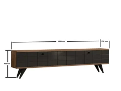Meuble TV en bois 