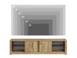 Meuble TV en bois 
