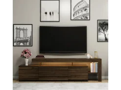 Meuble TV en bois "Beliz" Meuble TV - 192 x 37 x 53 cm