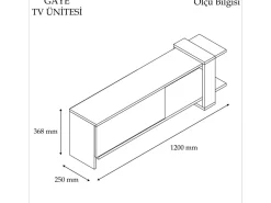 Meuble TV en bois