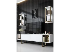 Meuble TV en bois 