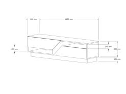 Meuble TV en bois