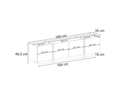 Meuble TV en bois