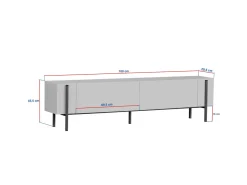 Meuble TV en bois