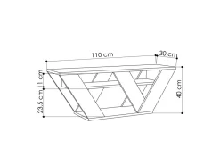Meuble TV en bois