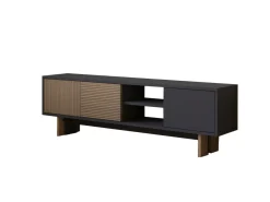 Meuble TV en bois "Ravello" - 150 x 30 x 45 cm - Marron