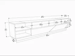Meuble TV en bois