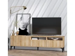 Meuble TV en bois 