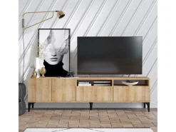 Meuble TV en bois 