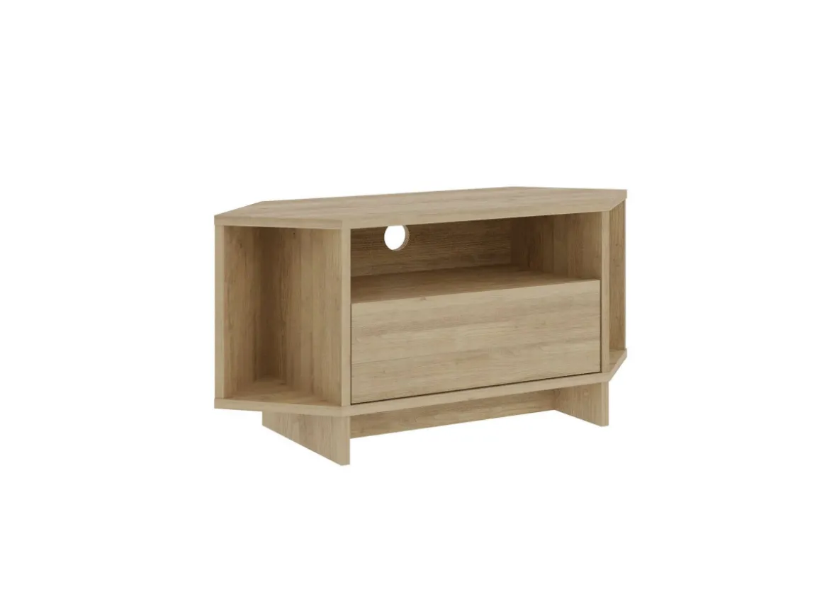 Meuble TV en bois "Viva" - 95 x 35 x 45 cm - Beige