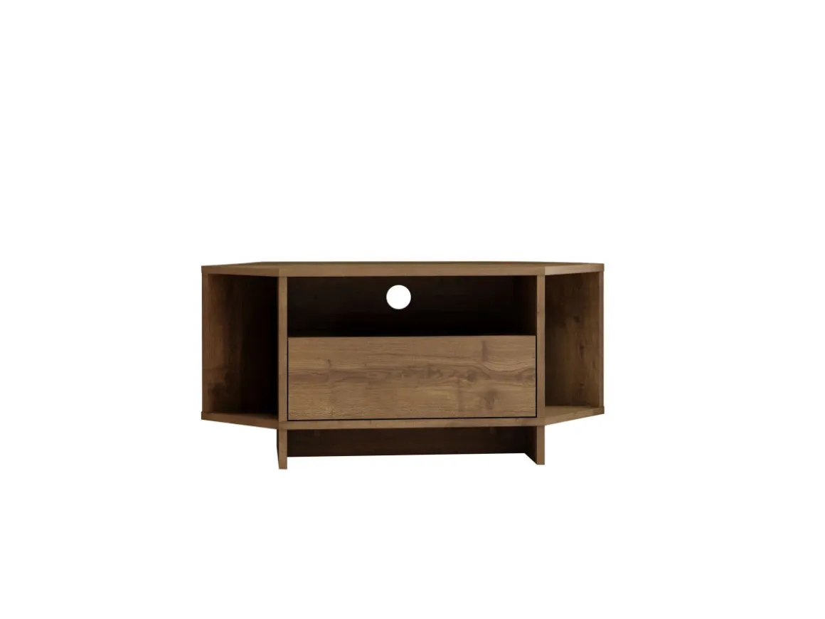 Meuble TV en bois "Viva" - 95 x 35 x 45 cm - Marron