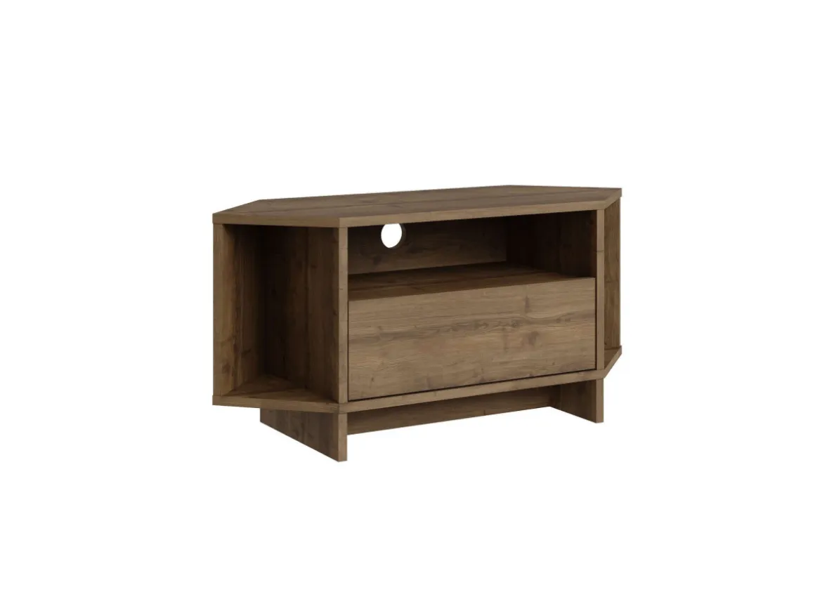 Meuble TV en bois "Viva" - 95 x 35 x 45 cm - Marron