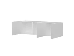 Meuble TV en bois "White" - 150 x 31 x 44 cm - Blanc