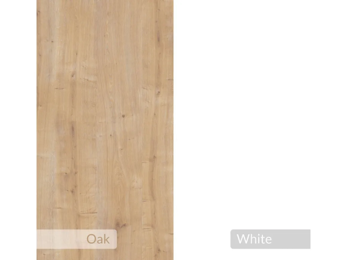 Meuble TV modulable en bois "Glis" - 145 x 35 x 44 cm - Blanc